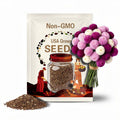 Grape Fizz Mix – Gomphrena (Globe Amaranth) Seeds | Purple/Lavender/White | Everlasting, Craft-Ready Blooms