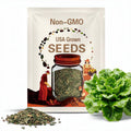 Lettuce Really Red Deer Tongue organic  seeds seeds 150