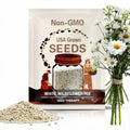 White Wildflower Mix – 100 Seeds, Heirloom Flower Blend, White Flowers, Pollinator Friendly, Garden Favorite