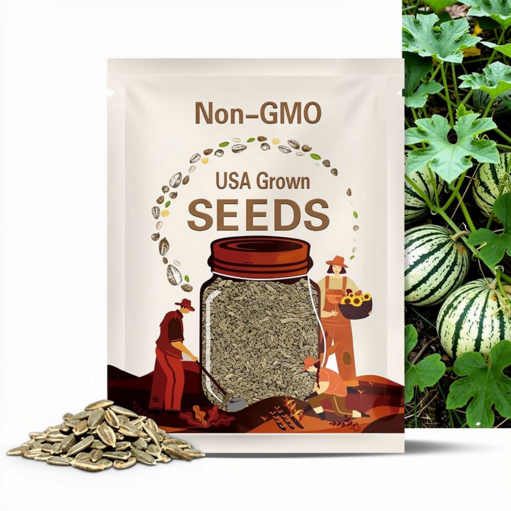10 Organic Tigger Melon seeds - Grown in USA !! Specialty ! Unique ! Petite!