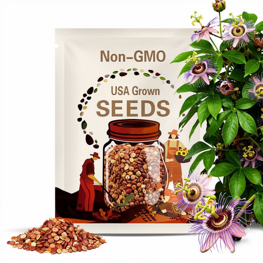 20 Passion Bee flower garden flower seeds for spring summer gmo organic colorful fast growing