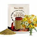 Lemon Meringue Zinnia Seeds – Heirloom Flower, Large Double Blooms, Polar Bear, Canary Bird & Envy Mix, Easy to Grow | 100 Seeds