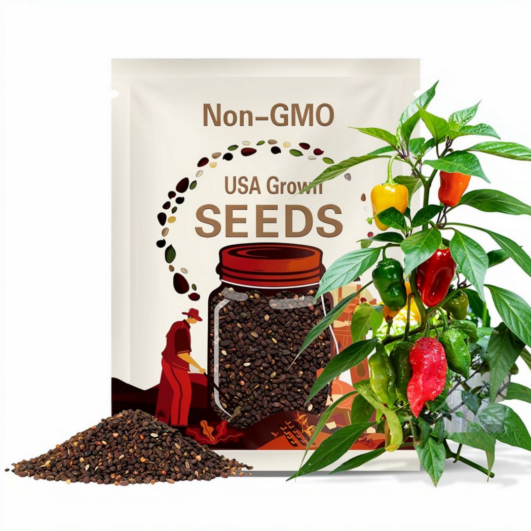 Naga Viper Hot Peppers Seeds