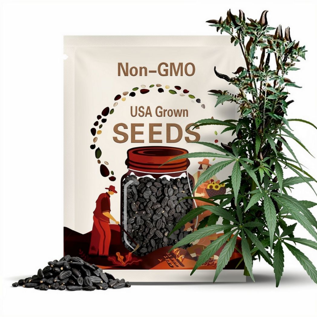 Black Cobra Hot Peppers Seeds