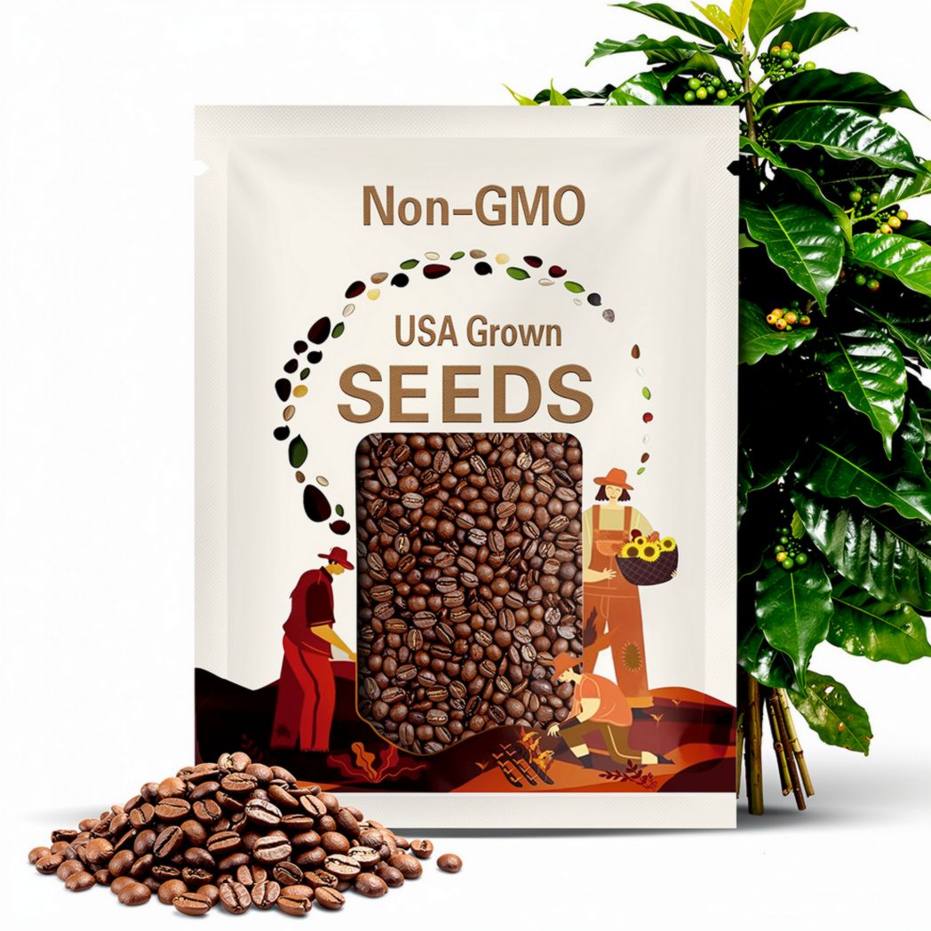 15 ARABICA COFFEE Tree Shrub Seeds - Grow your own coffee! *Flat S/H