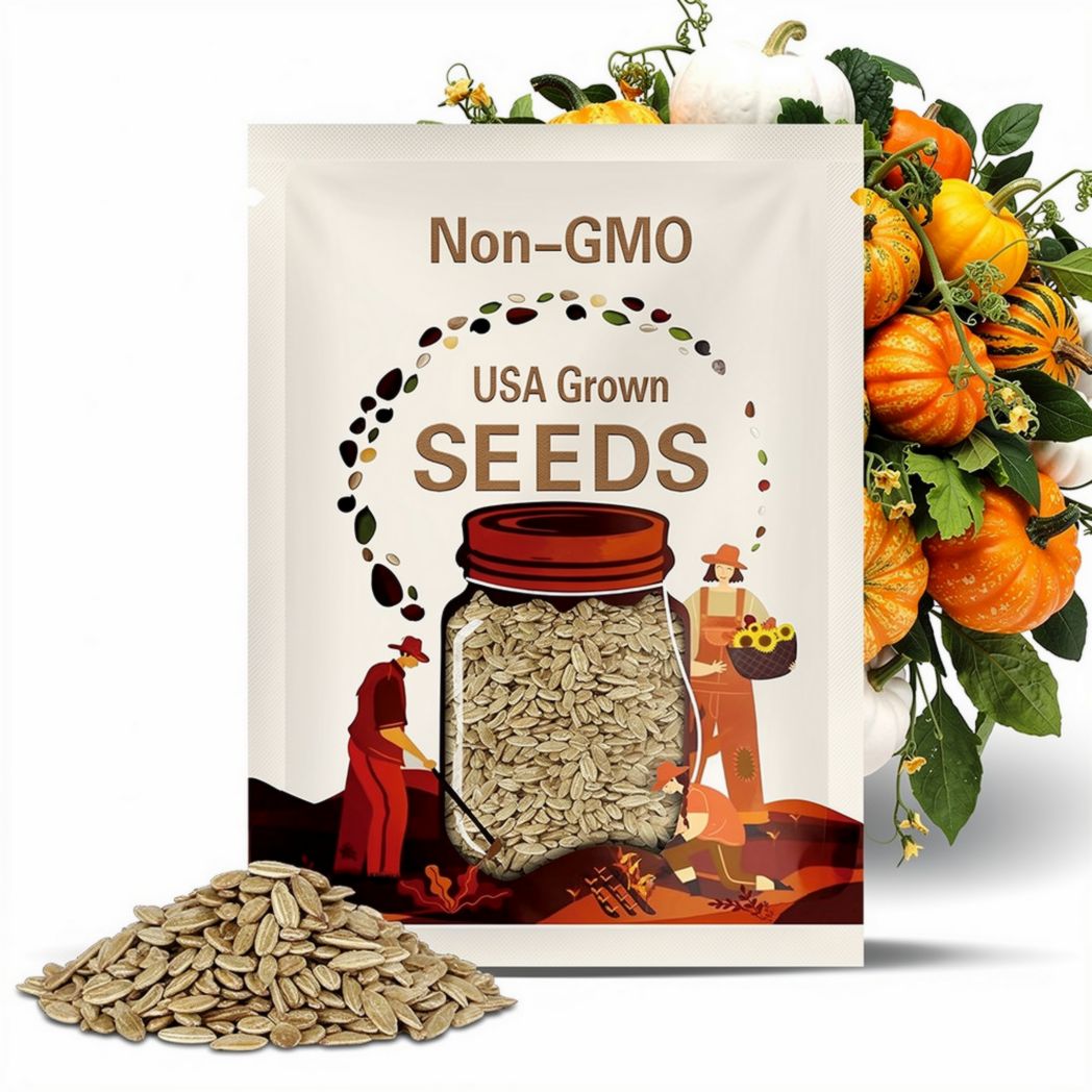 Heirloom Mini Pumpkin Seed Collection: Fall Display, Edible Squash