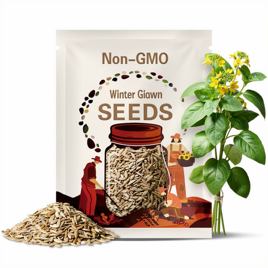 Winter Giant Spinach Seeds