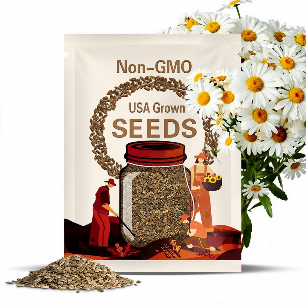 Shasta Daisy Seeds | Heirloom Non-GMO Perennial Flowers