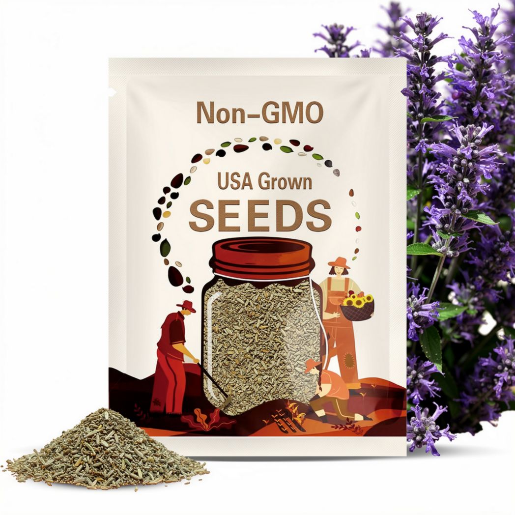 Anise Hyssop Seeds (Licorice Mint) – Heirloom, Culinary & Medicinal Herb, Aromatic Flower, Pollinator Friendly | 200 Seeds