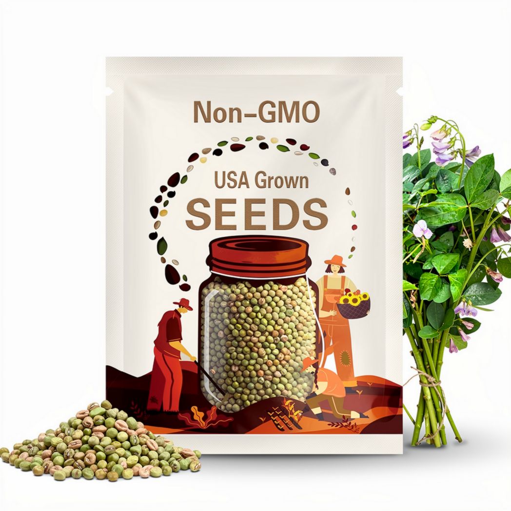 Field Pea Seeds – 25 Pack | Heirloom, Generational Family Seeds