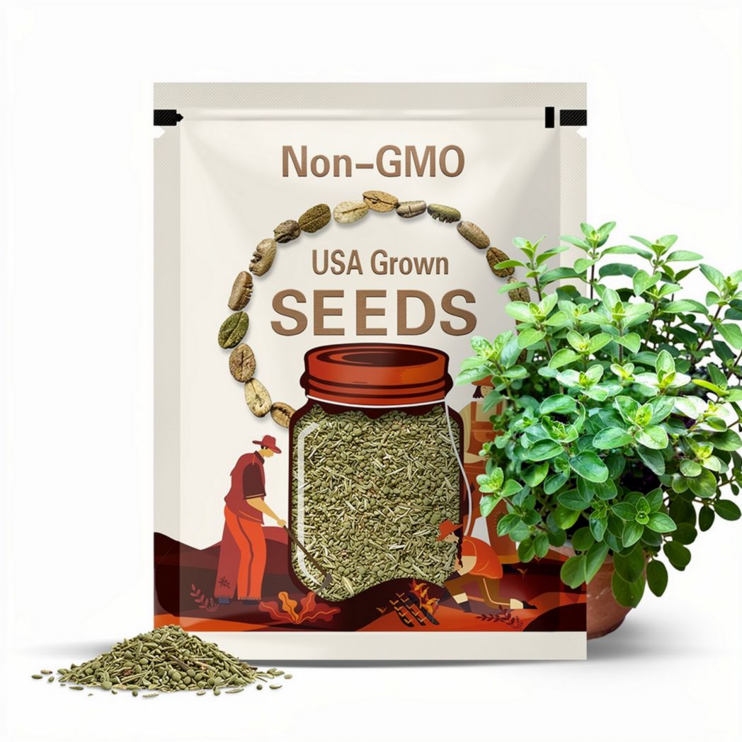Oregano Seeds, Heirloom, NON GMO, Country Creek Acres