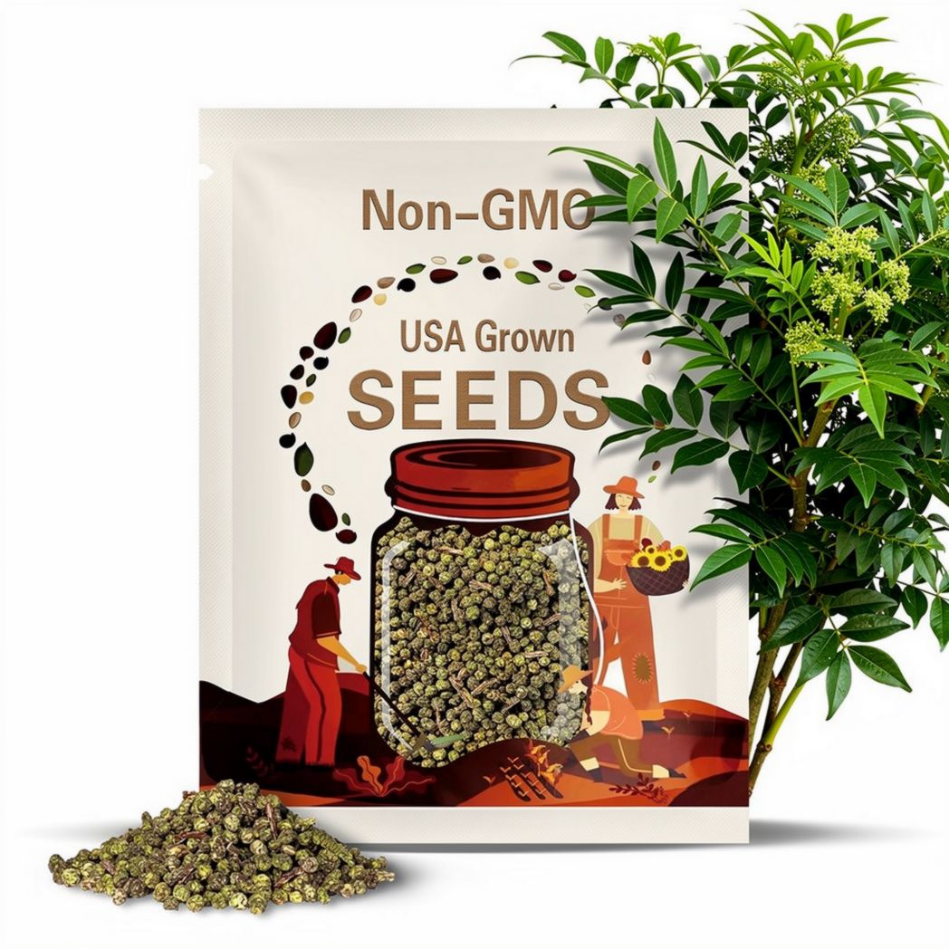 Sansho Japanese Pepper Cuttings: Culinary Herb Tree, USA Grown