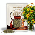 1000 Plains Coreopsis Seeds – Heirloom Non-GMO Wildflower for Pollinator Gardens, Borders & Containers