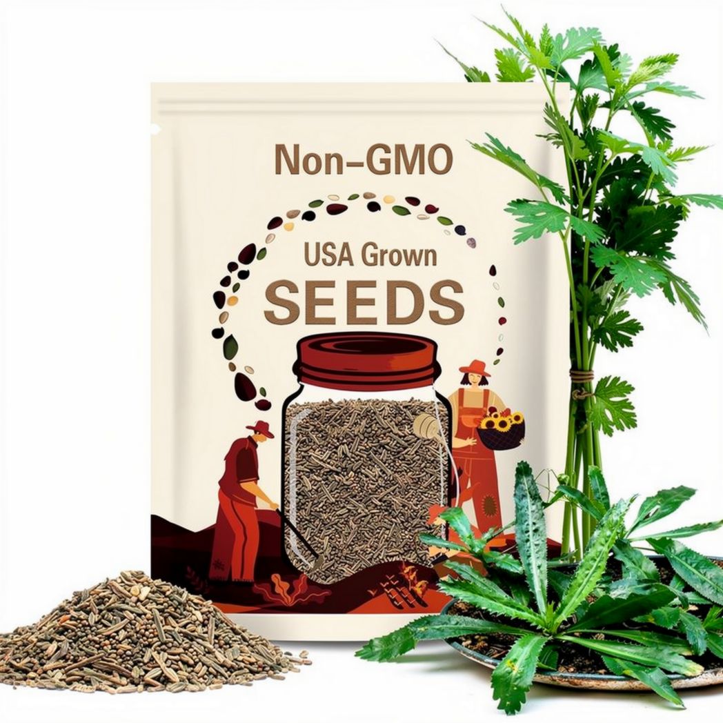 Culantro Seeds: Heirloom Non-GMO Mexican Coriander