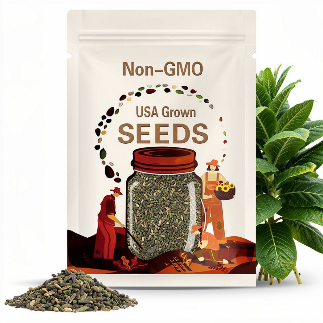 Tennessee Burley Tobacco Seeds: Non-GMO Nicotiana Tabacum Free Shipping No Tracking Read Description