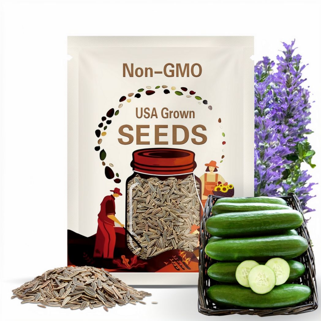 25+ Seeds | Socrates Cucumber, Heirloom Non GMO Vegetable Seeds for Planting, Compact Garden Variety with Crisp Fruits