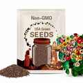 5+ Seeds| Bloody Mary Nasturtium Seeds - Fast Growing - Open-Pollinating - Draft Resistant -Dwarf - Plant in Spring/Late Winter #254