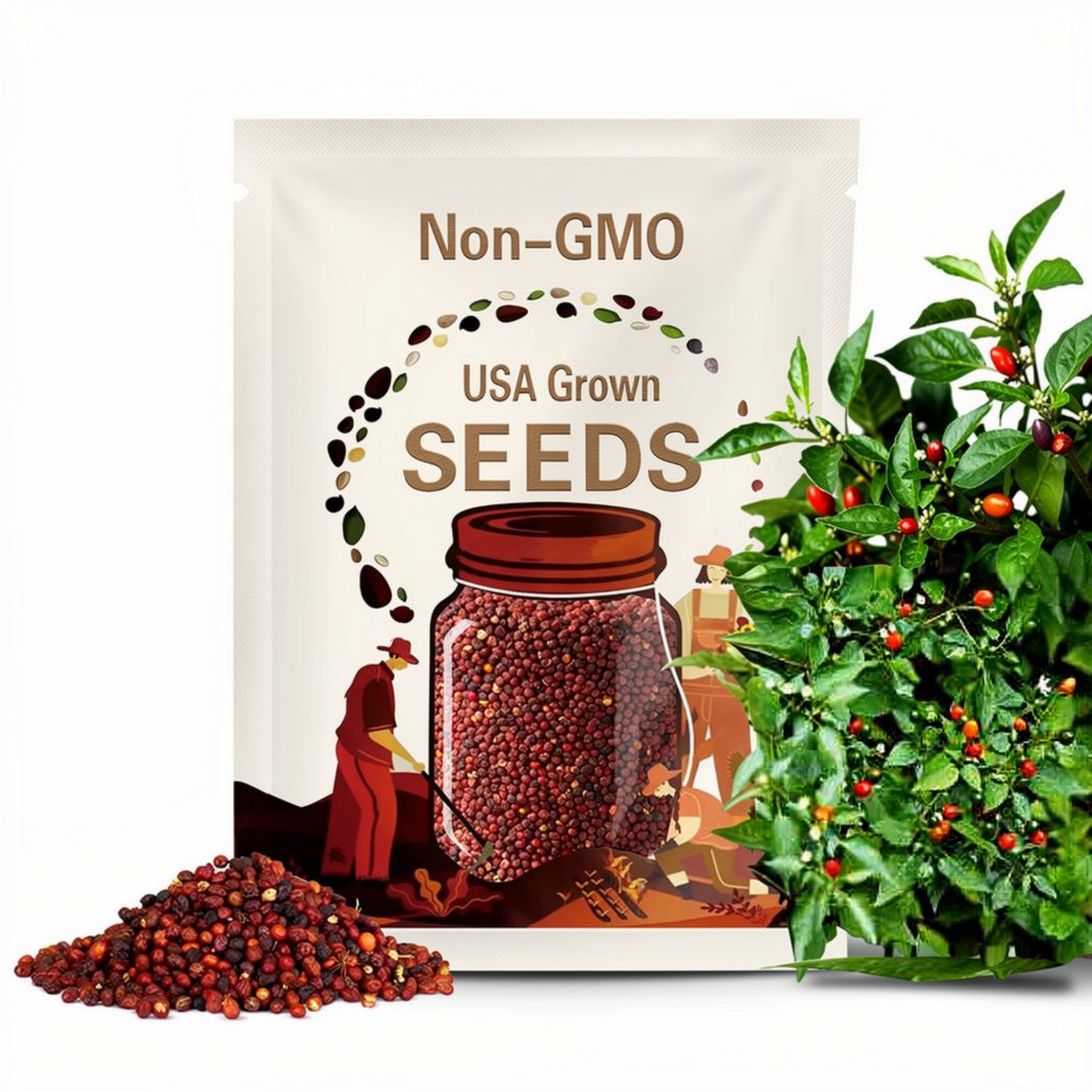 Texas Chiltepin Hot Peppers Seeds