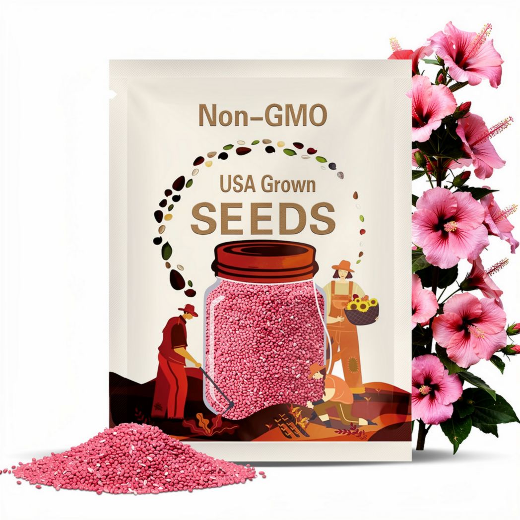 Pink CHIFFON® Hibiscus syriacus - Rose of Sharon - Proven Winner Seeds - 10+ seeds